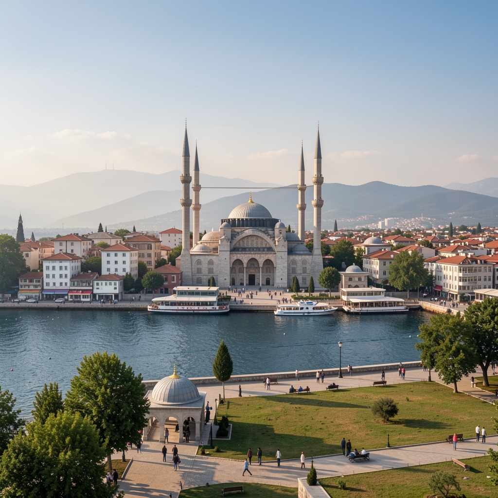 Türkiye'de yüksek enflasyon döneminde günlük market alışverişi yapan kişi; sebze meyve standının önünde fiyat etiketlerine bakan bir tüketici